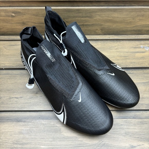 Nike Vapor Edge Elite‎ 360 Black Football Cleats Men\'s Size 16 WIDE CV6317-001 main image 8